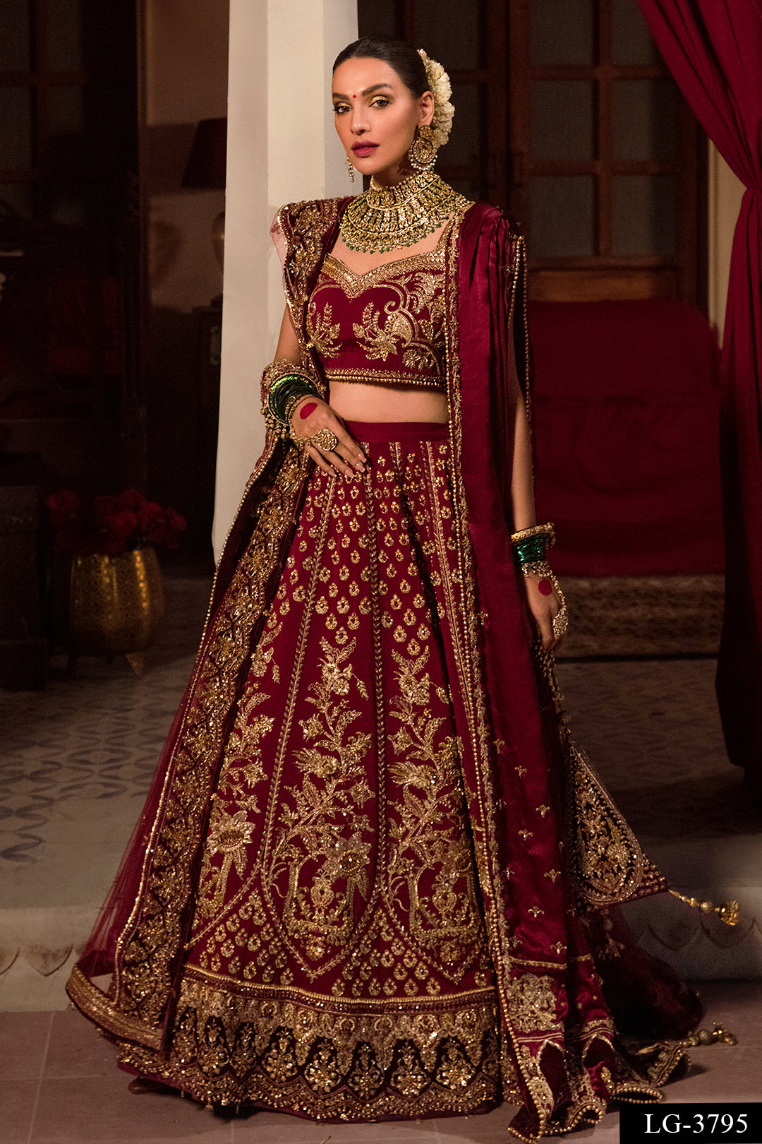 Nazmin Lehnga Choli