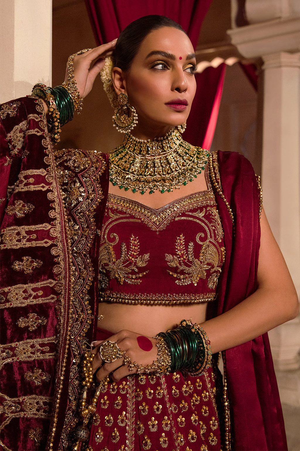Nazmin Lehnga Choli