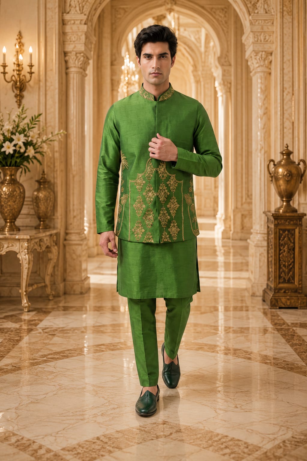Gulkaar Awami Waistcoat