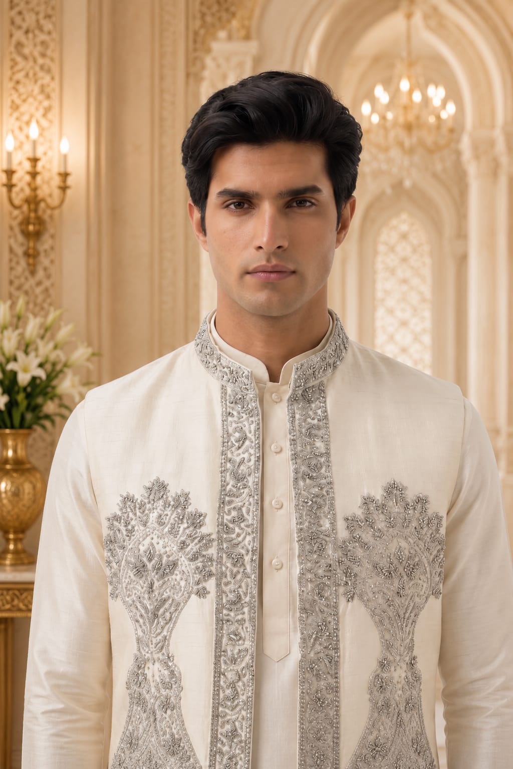Afsana Awami Waistcoat