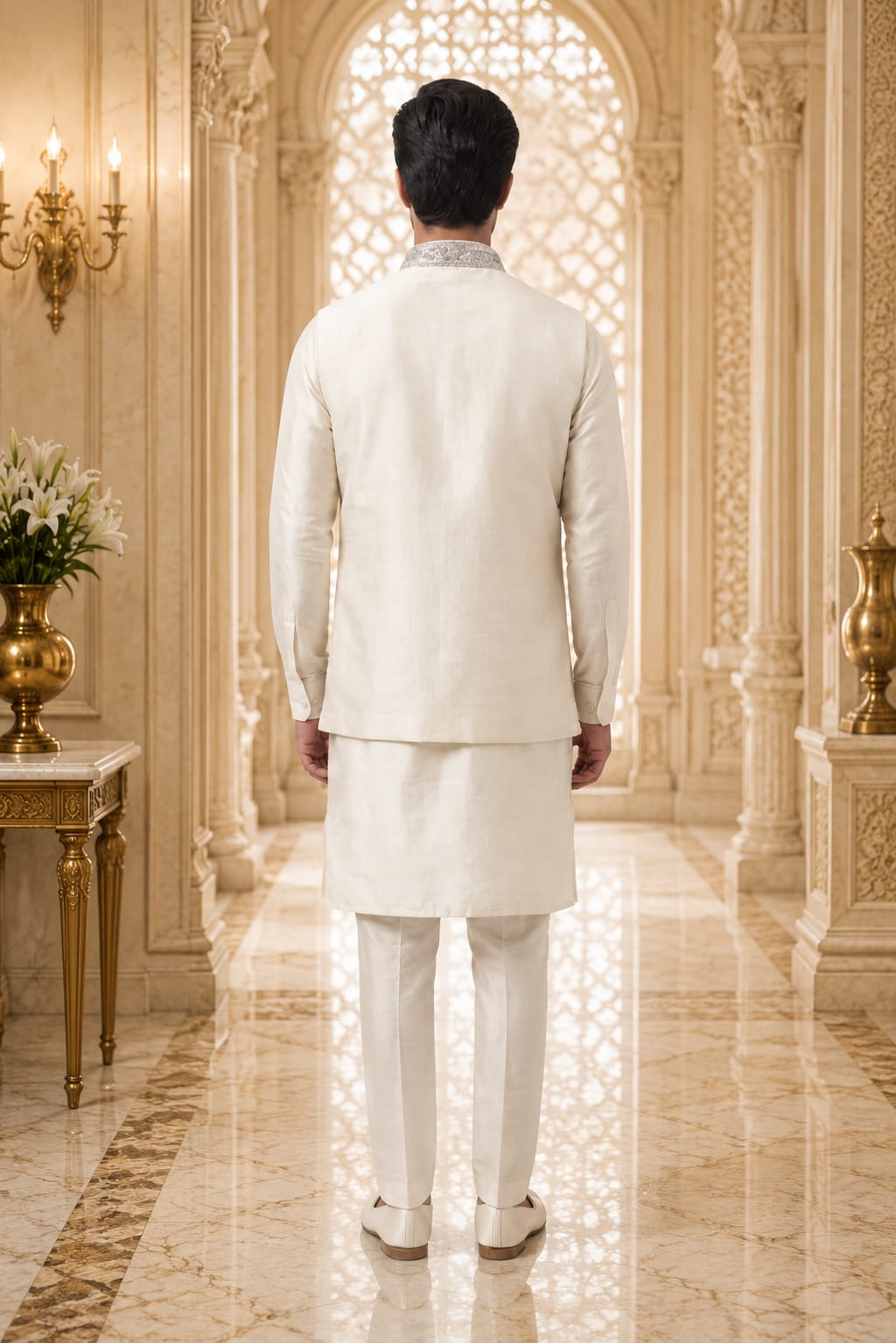 Afsana Awami Waistcoat
