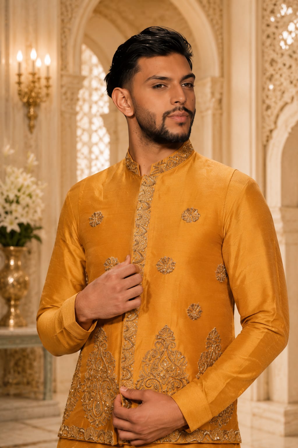 Ruhaniya Awami Waistcoat