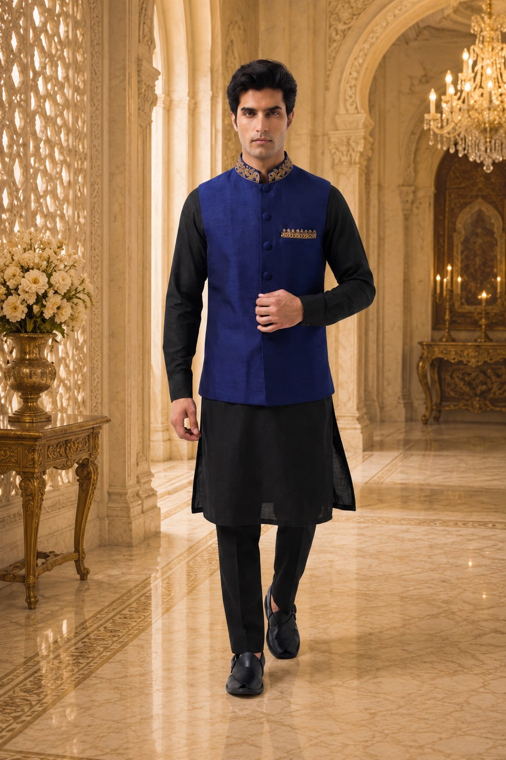 Shaheeraaz Awami Waistcoat
